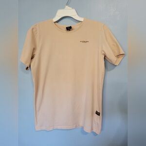 G-Star Mens Slim Base T-Shirt Beige L